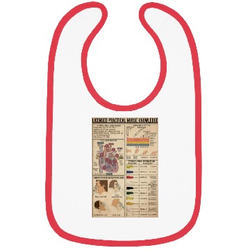 Discover Licensed Practical Nurse Knowledge Poster, Doctor Bibs
