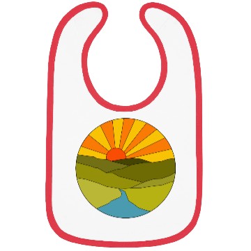 Discover Sunrise geometrical Bibs