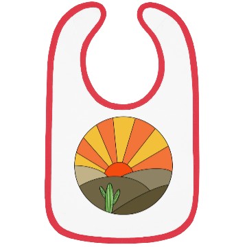 Discover Sunrise desert Bibs