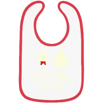 Discover Gym Cute Motivational Geometric Shapes Working Out Bibs