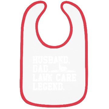 Discover Husband Dad Lawn Care Legend - husband Bibs