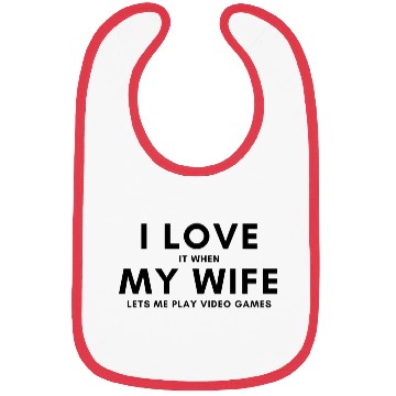 Discover I Love My Wife Bibs