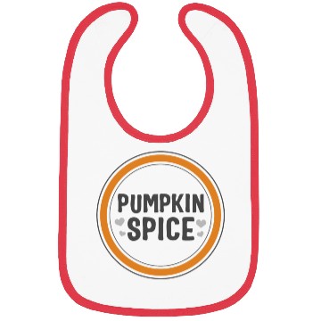 Discover Halloween Theme Cute Pumpkin Spice Coffee Lover Bibs