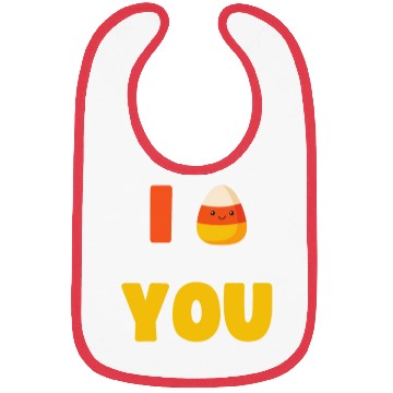Discover CUTE HALLOWEEN LAZY COSTUME I CANDY CORN YOU Bibs