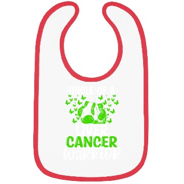 Discover Liver Cancer Awareness Uncle Nephew Niece Bibs