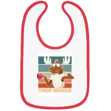 Discover Moose Elk Coffee Sunglasses Bibs