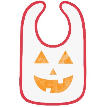 Discover Halloween costume pumpkin head Bibs