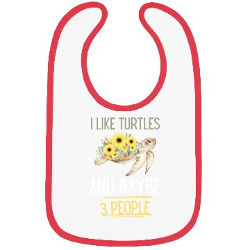 Discover Sea Turtle Lover Ocean Animal Funny Gift Turtle Bibs