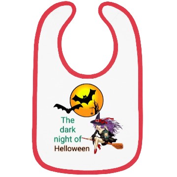 Discover Halloween night Bibs