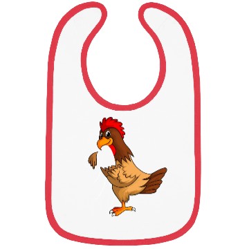 Discover chickens farmer chicken kids boys Bibs