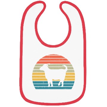 Discover Goat Lover Gift Funny Retro Vintage Farm Bibs