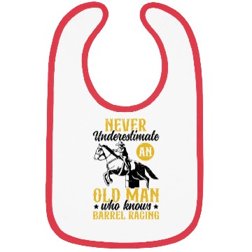 Discover Old Man Barrel Racing Rodeo Equestrian Horse Bibs