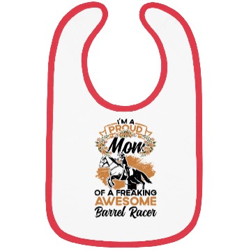 Discover Barrel Racing Rodeo Equestrian Horse Barrel Racer Bibs
