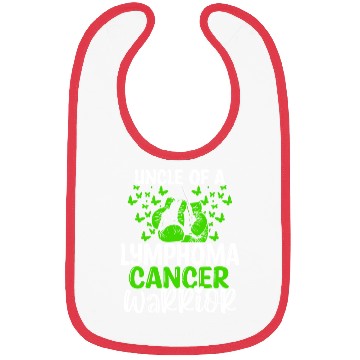 Discover Lymphoma Cancer Awareness Uncle Nephew Niece Bibs