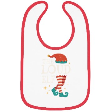 Discover Loud Elf December Love Elf Christmas Bibs
