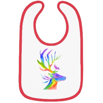 Discover Deer and Butterfly Bibs