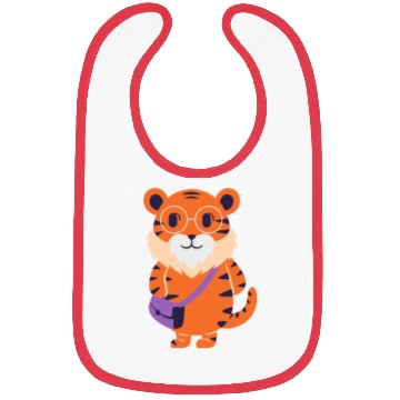Discover Funny Tiger Bibs