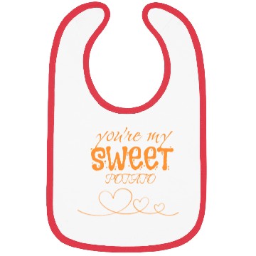 Discover you are my sweet potato Bibs