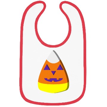 Discover candy corn jack o lathern Bibs