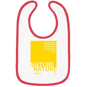 Discover About nature-yellow Bibs
