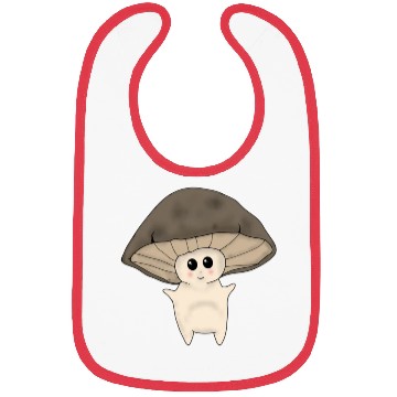 Discover Mushroom kid Bibs