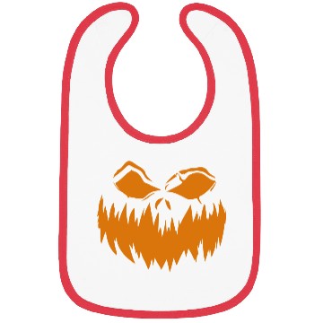 Discover Pumpkin Face 4 Bibs
