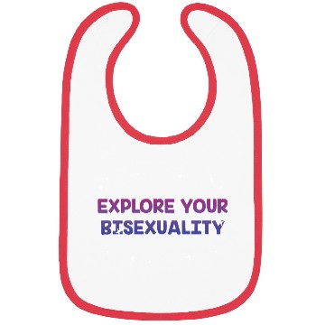 Discover Explore Your Bisexuality Bisexual LGBTQ Bi Pride Bibs