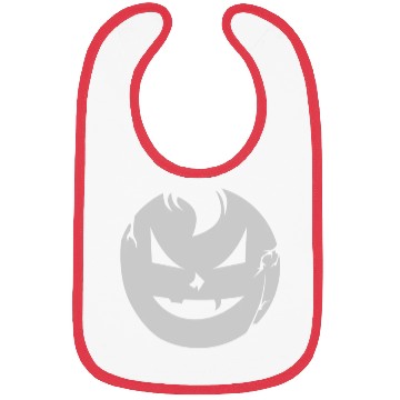 Discover Halloween abu abu muda seram Bibs