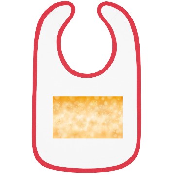 Discover Orange Christmas Snowflakes Bokeh Winter Bibs