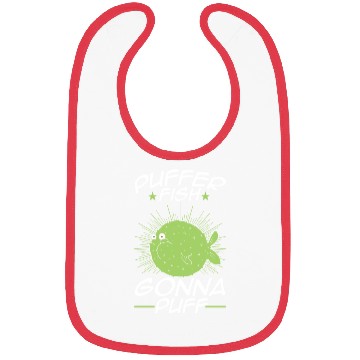 Discover Funny Blowfish Lover Balloonfish Puffer Fish Bibs