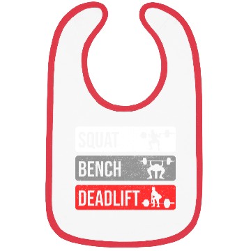 Discover Gym Workout Squat Bench Deadlift Bibs