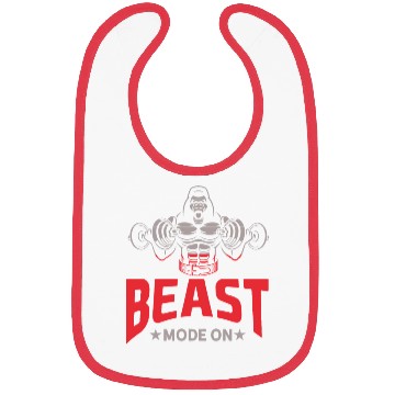 Discover Gorilla Bodybuilding Beast Gym Motivation Bibs