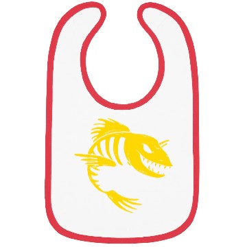 Discover Fish Skeleton Bibs