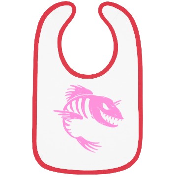 Discover Fish Skeleton Bibs