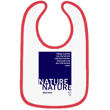 Discover About nature-navy Bibs