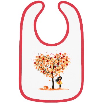 Discover Autumn Girl Bibs