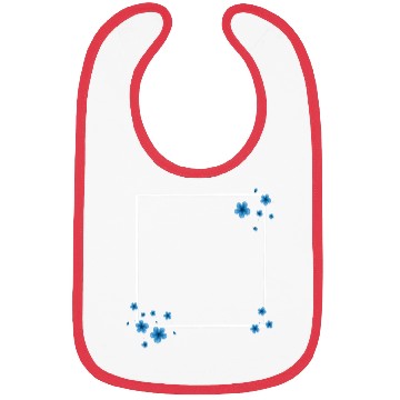 Discover Square Blossom Bibs