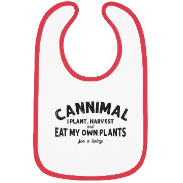 Discover Cannimal. I plant, harvest and eat my own plants Bibs