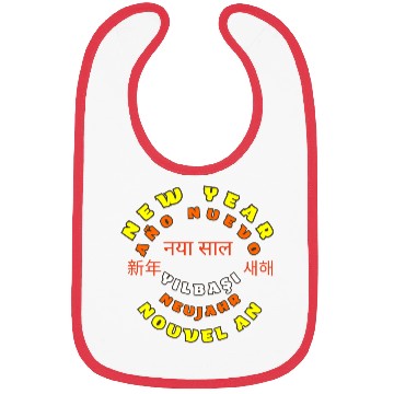 Discover happy holidays happy christmas Bibs Essential