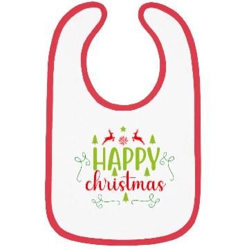 Discover happy christmas-Bibs