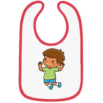 Discover boy jumps school enrollment joy kindergarten boys Bibs