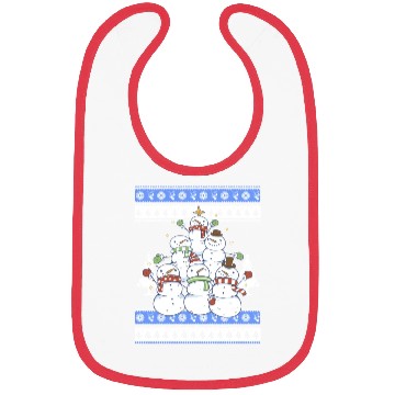Discover Snowman Christmas Tree Bibs