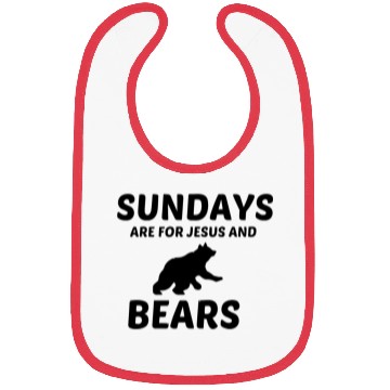 Discover BEARS AND JESUS SUNDAY Bibs