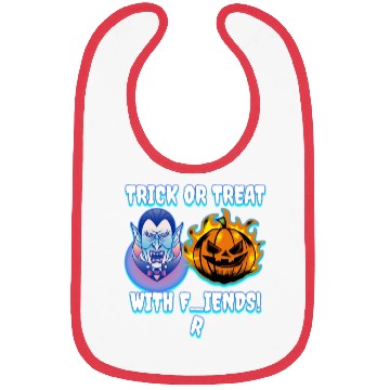 Discover Trick or Treat with F(r)iends! Vampire & Pumpkin W Bibs