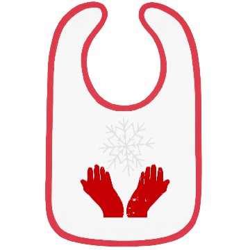 Discover Winter Gloves Snowflake Bibs