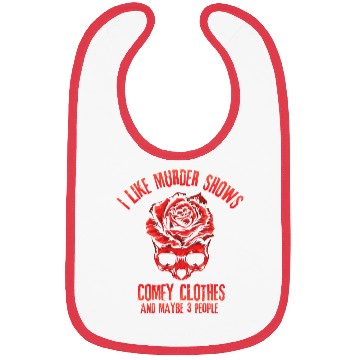 Discover I Like Murder Shows Comfy Clothes Bibs