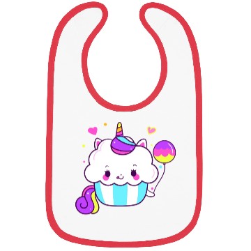 Discover Unicorn Cake Bibs