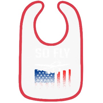 Discover Airplane Pilots USA Bibs