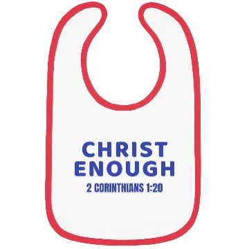 Discover Christ Is Enough Corinthians 1 20 Bibs