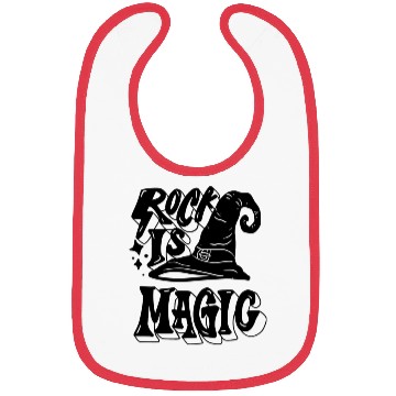 Discover Rock is magic Bibs